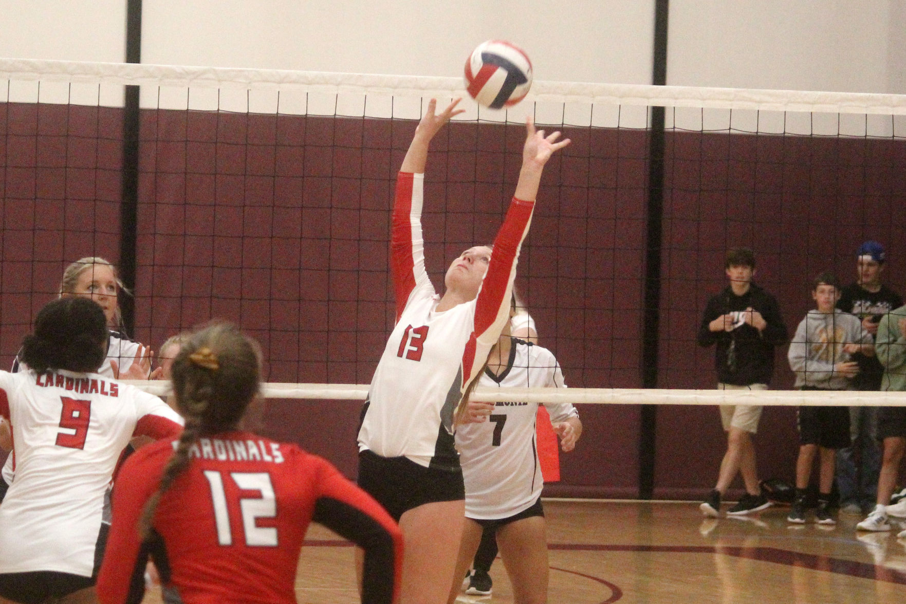 Chippewa Falls at Menomonie volleyball 9-12-19